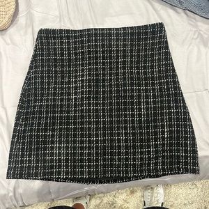 Gray Bandit Eve Tweed Skirt